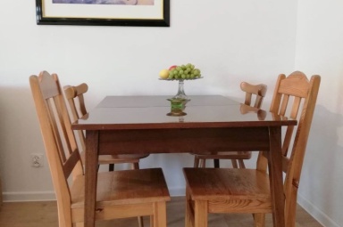 Pok&oacute;j dzienny apartamentu 1