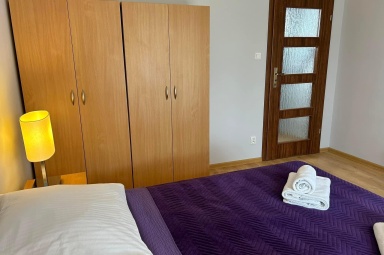 Apartament numer 1 - sypialnia