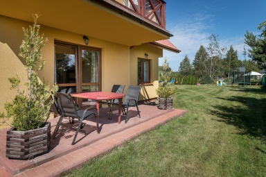 Apartament nr 1 taras z sypialni