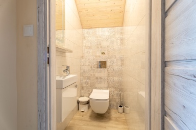 Morski domek toaleta