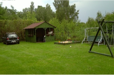 Plac zabaw, miejsce do grillowania, parking