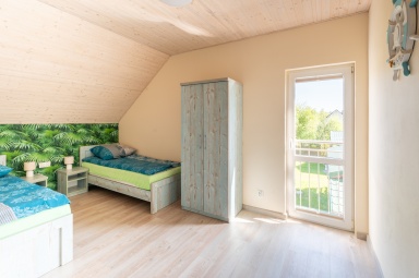 Morski domek sypialnia 2 os