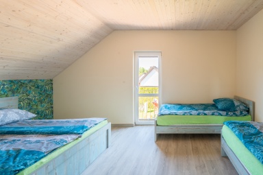 Morski domek sypialnia 4 os