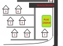 Układ domków na posesji