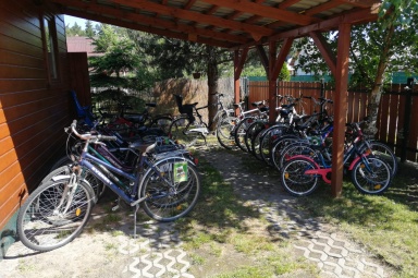 Rowery do dyspozycji dla każdego z gości