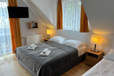 Apartament numer 3 - ł&oacute;żko małżeńskie i pojedyncze