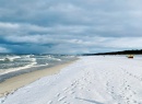 Zimowa plaża