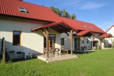 widok od ogrodu