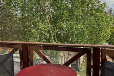 Prywatny balkon - apartament numer 4