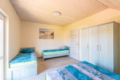 Morski domek sypialnia 4 os